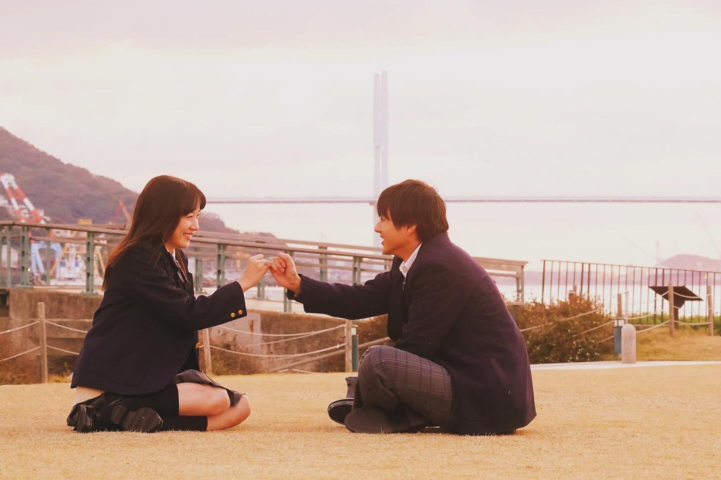 山田裕貴　永野芽郁と制服姿🏫💌