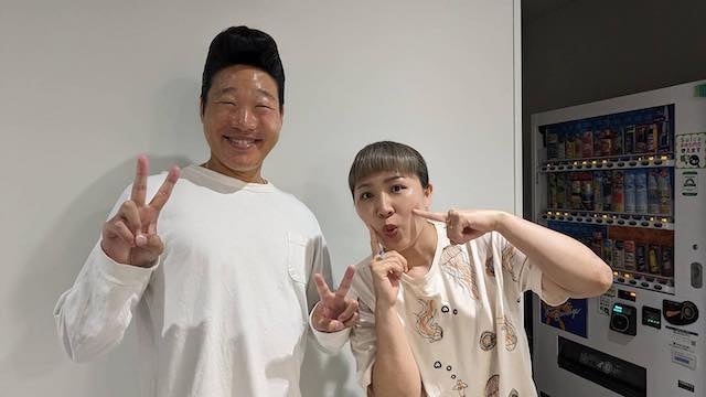 ANZEN漫才・みやぞんが丸山桂里奈との2Sをアップ！「たまたま丸山さん居た✨」