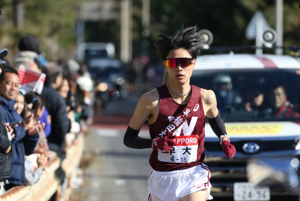 箱根路に衝撃 早大ルーキー鈴木琉胤、日本人最高記録で区間賞