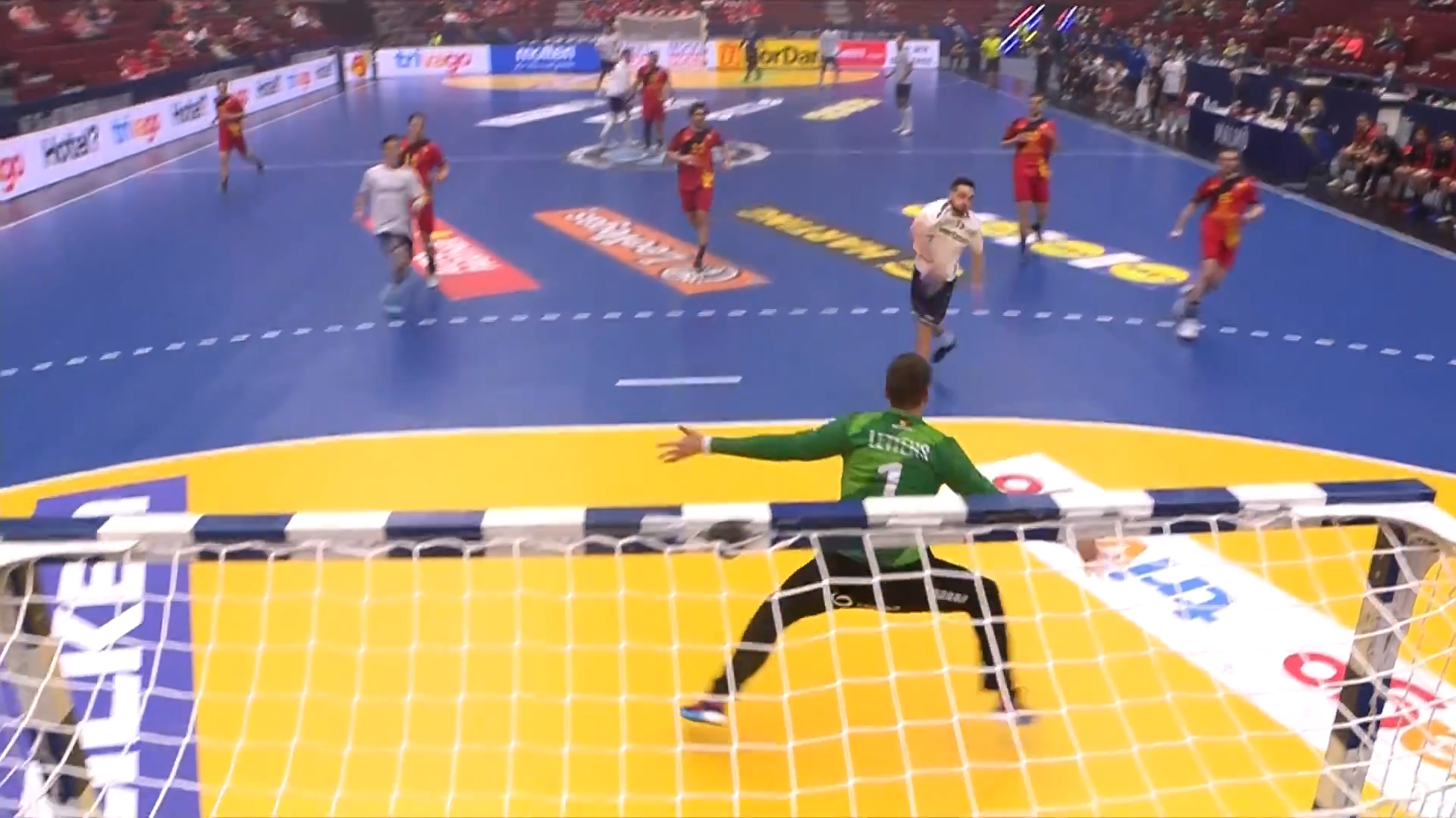 【ハンドボール】第28回男子世界選手権1/24メインラウンド アメリカ vs. ベルギー