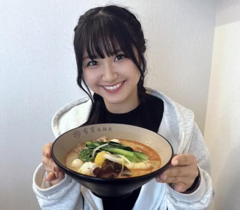 NMB48・芳野心咲が初の麻辣湯を堪能！