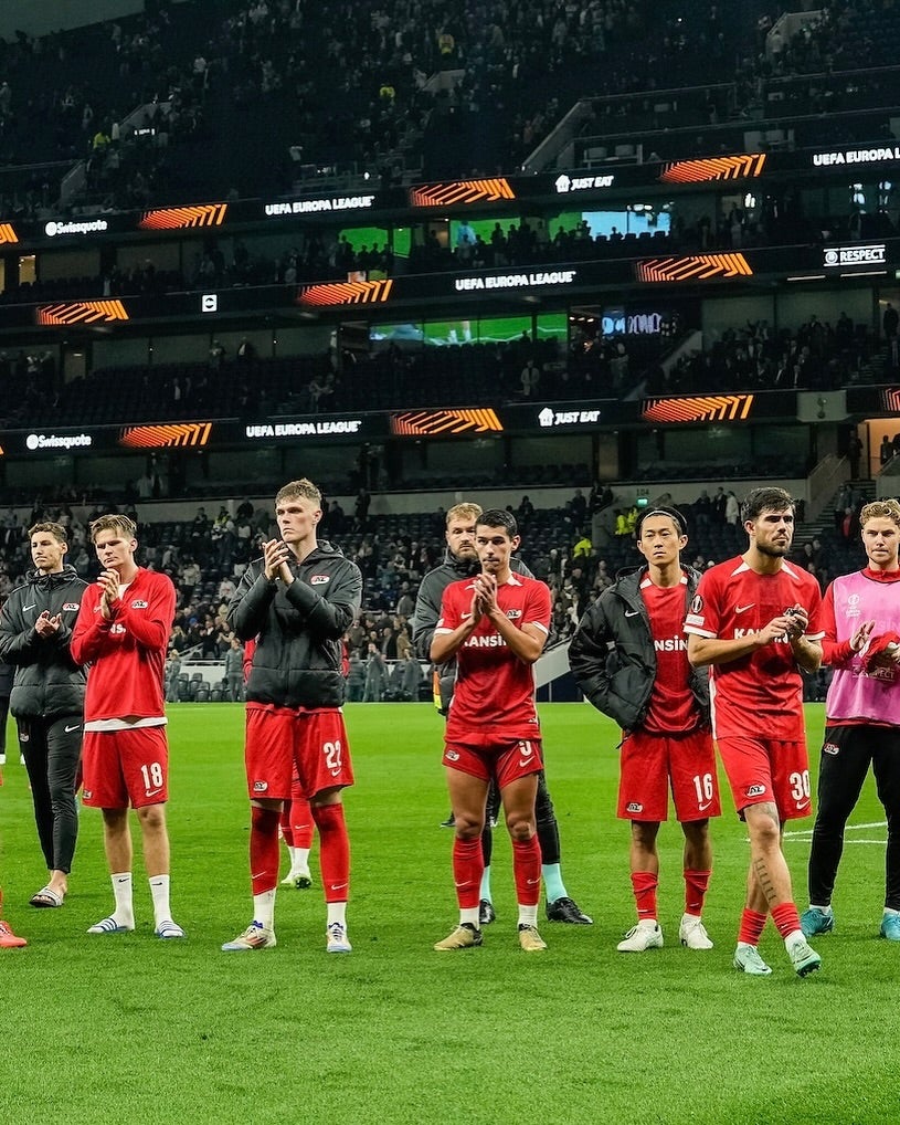 AZ毎熊晟矢がヨーロッパリーグで先発もトッテナムに敗れる