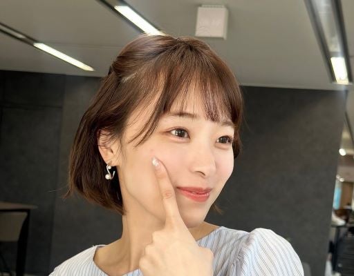 今井春花、今年も虫にご指名！？笑顔でほっぺを指差し「今年はここ！」去年の顎刺され事件も自虐で回収