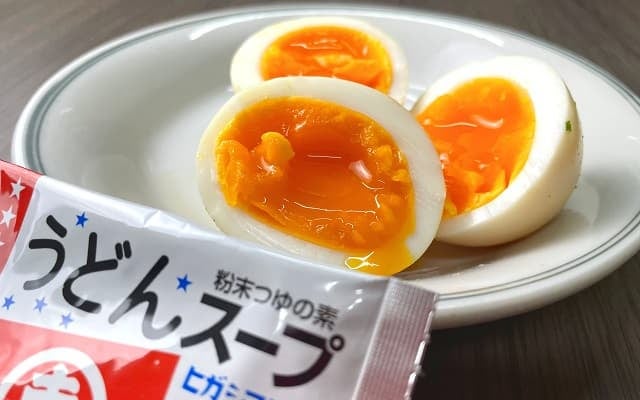 うどんスープで味玉を!?メーカーがまさかの簡単&激ウマ活用レシピを公開！