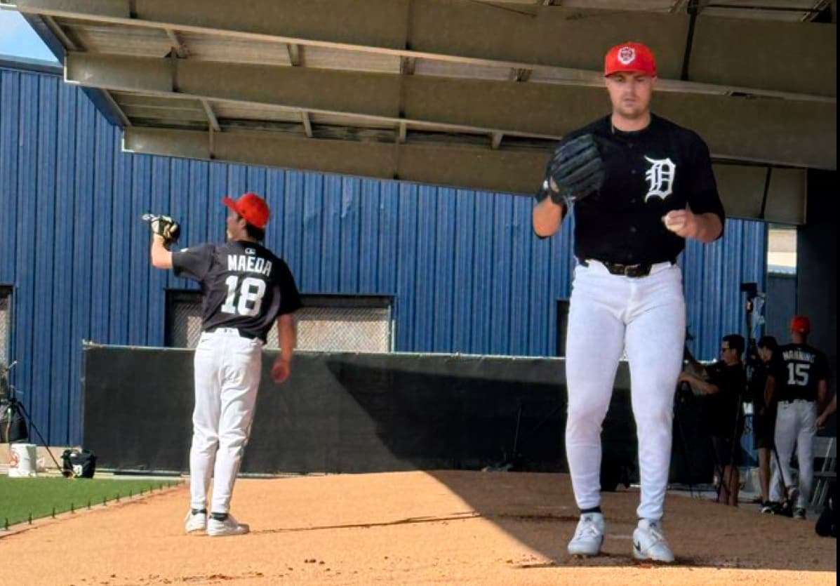 松坂大輔　デトロイト・タイガースのキャンプへ！！前田健太のブルペン投球も公開！