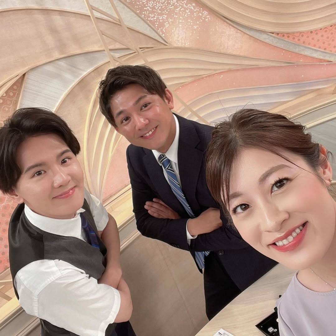 小宮山瑞季アナ、自身をフォローしてくれる優しい同期とのツーショットを公開「同期コンビ最高！」