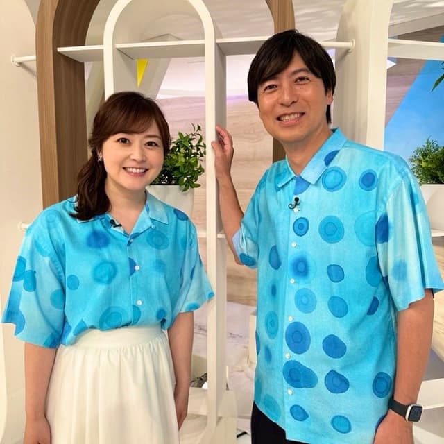 「絶対的な安定感のお二人」桝太一が投稿した水卜アナとの2ショットにファンから反響