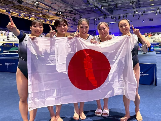 「最高で最強のメンバーと」宮田笙子、ユニバーシティゲームズ体操女子団体金メダル獲得に感謝のインスタ投稿！