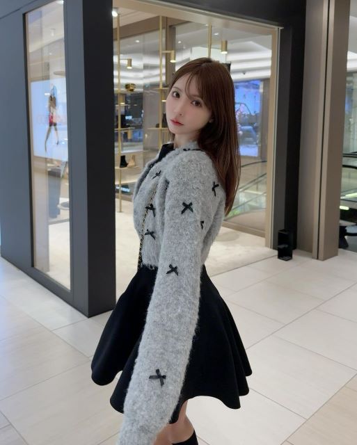 三上悠亜「ふわモコあざ可愛コーデ」にファンキュンキュン！