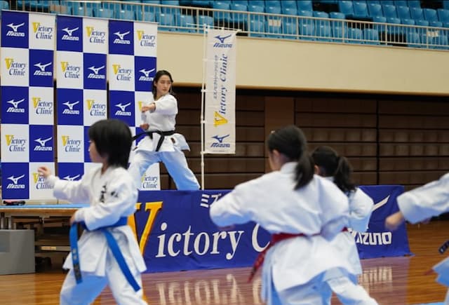清水希容、『空手で繋がる全国の輪』ズノビクトリークリニック次回は名古屋へ！