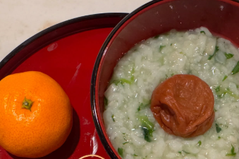 木下優樹菜、七草粥で新年を祝う「2025.1.7 七草粥」