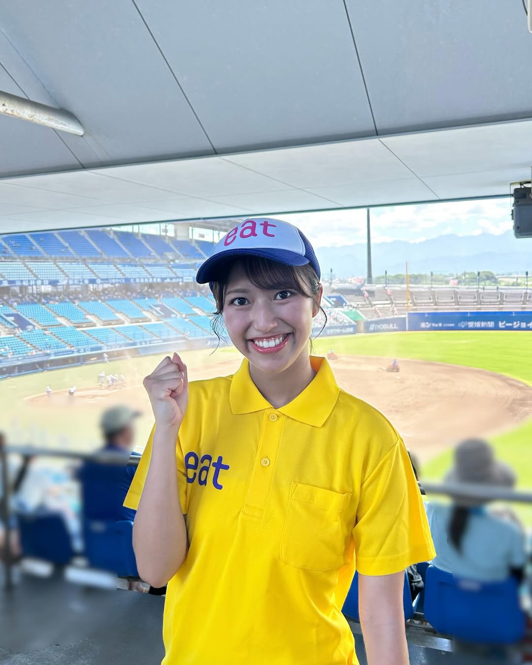 橋本佳子が最新ショットを披露「明日で愛媛のベスト4が出揃います！」