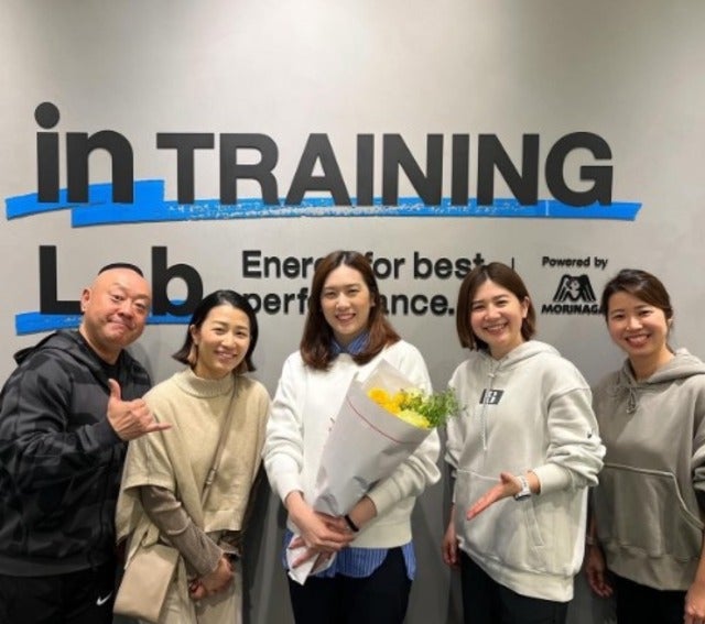 バドミントン・大堀彩が森永製菓トレーニングラボに感謝！