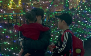 ギャル曽根、家族で読売ランド満喫！娘の大好きなお友達とイルミネーションも堪能