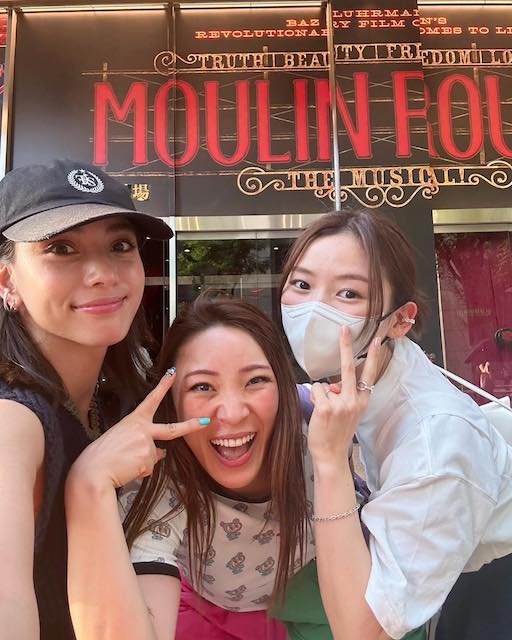 滝沢カレン、フワちゃん、朝日奈央の仲良し3ショット🌟