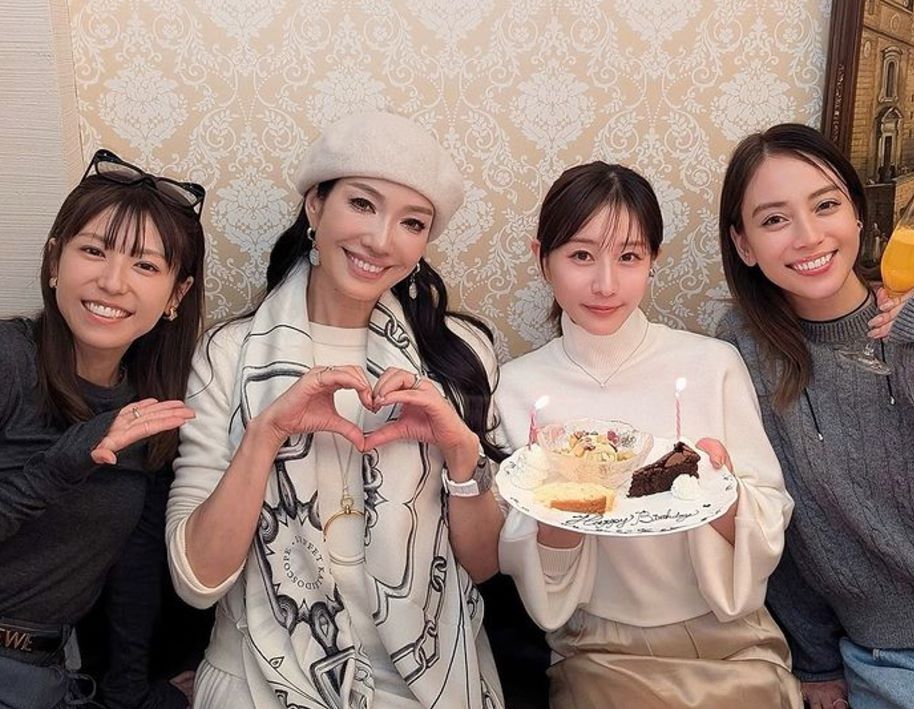 田中みな実の38歳の誕生日！滝沢カレンら超豪華メンバーがお祝い