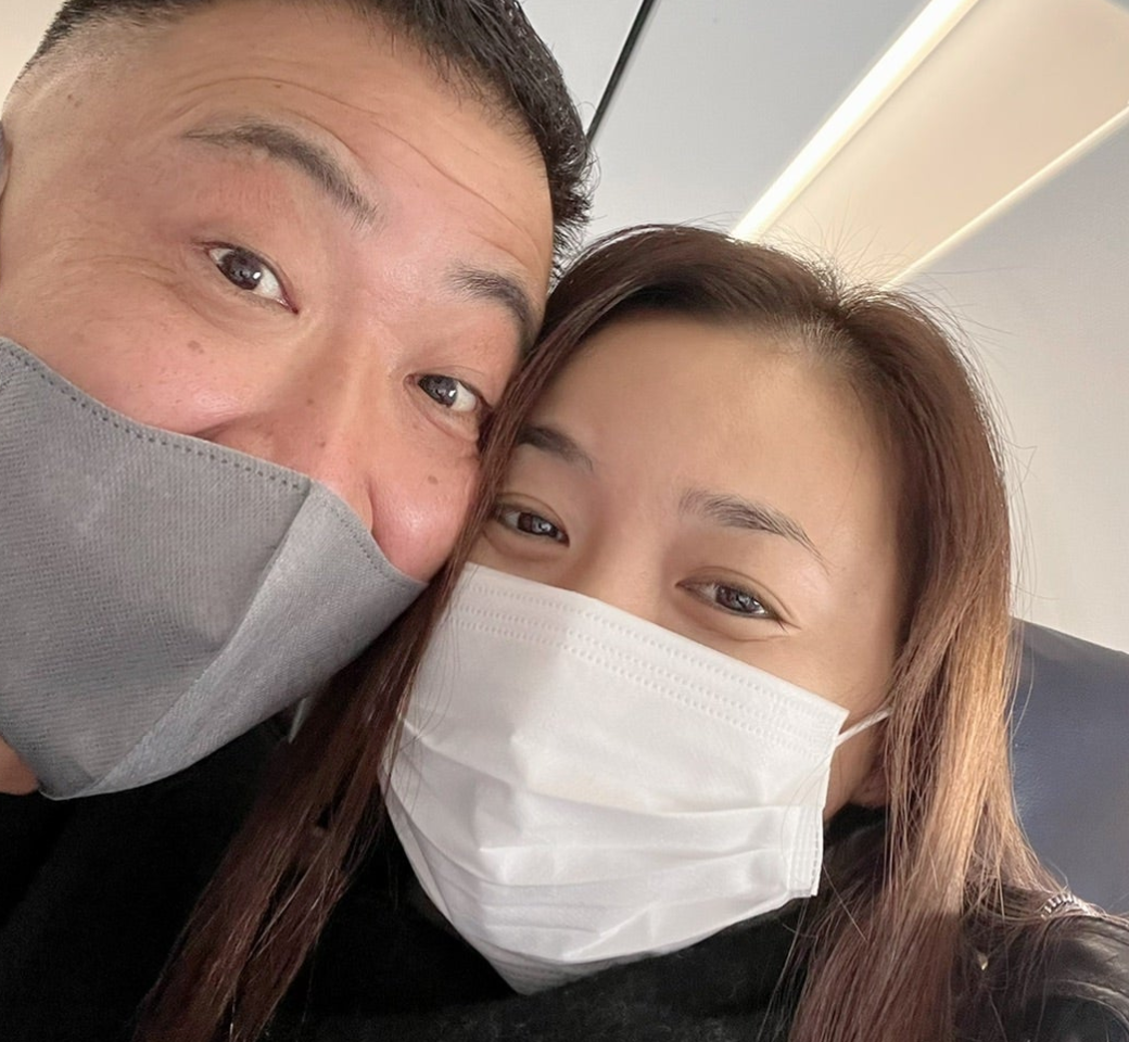 華原朋美が夫とラブラブツーショットを公開💕顔を寄せあい😍