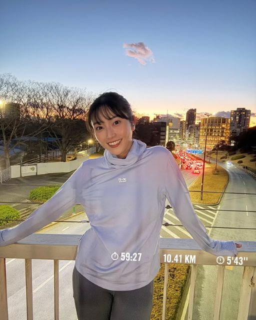 「今日のテーマは頑張らないランニング」走る女優・宮崎結希乃、10kmランを笑顔で報告！