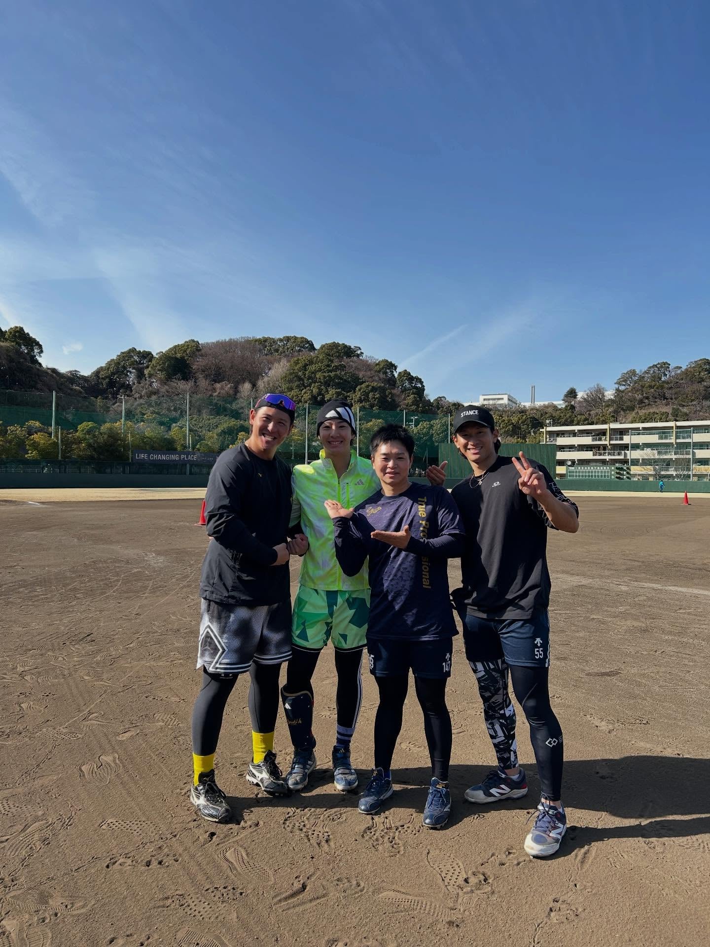 度会隆輝が充実の自主トレを報告　いよいよ3年目のシーズンへ