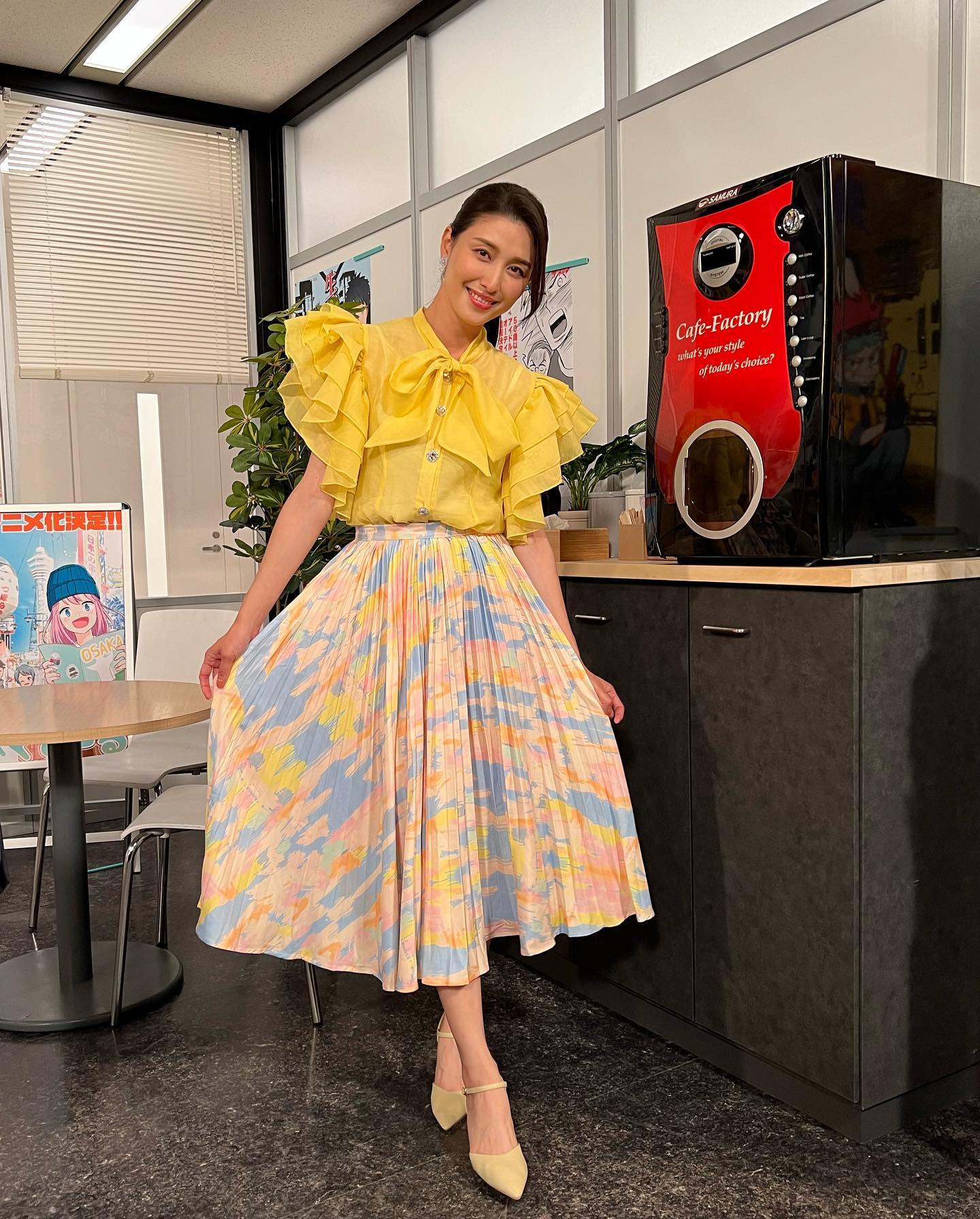 「少し早いお誕生日をお祝いしていただきました💕」現場からのお祝いに橋本マナミさん歓喜❗️