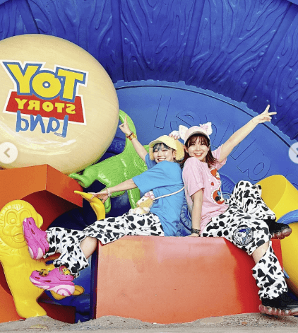 東京女子プロレス　遠藤有栖、香港ディズニーで笑顔を輝かせる！