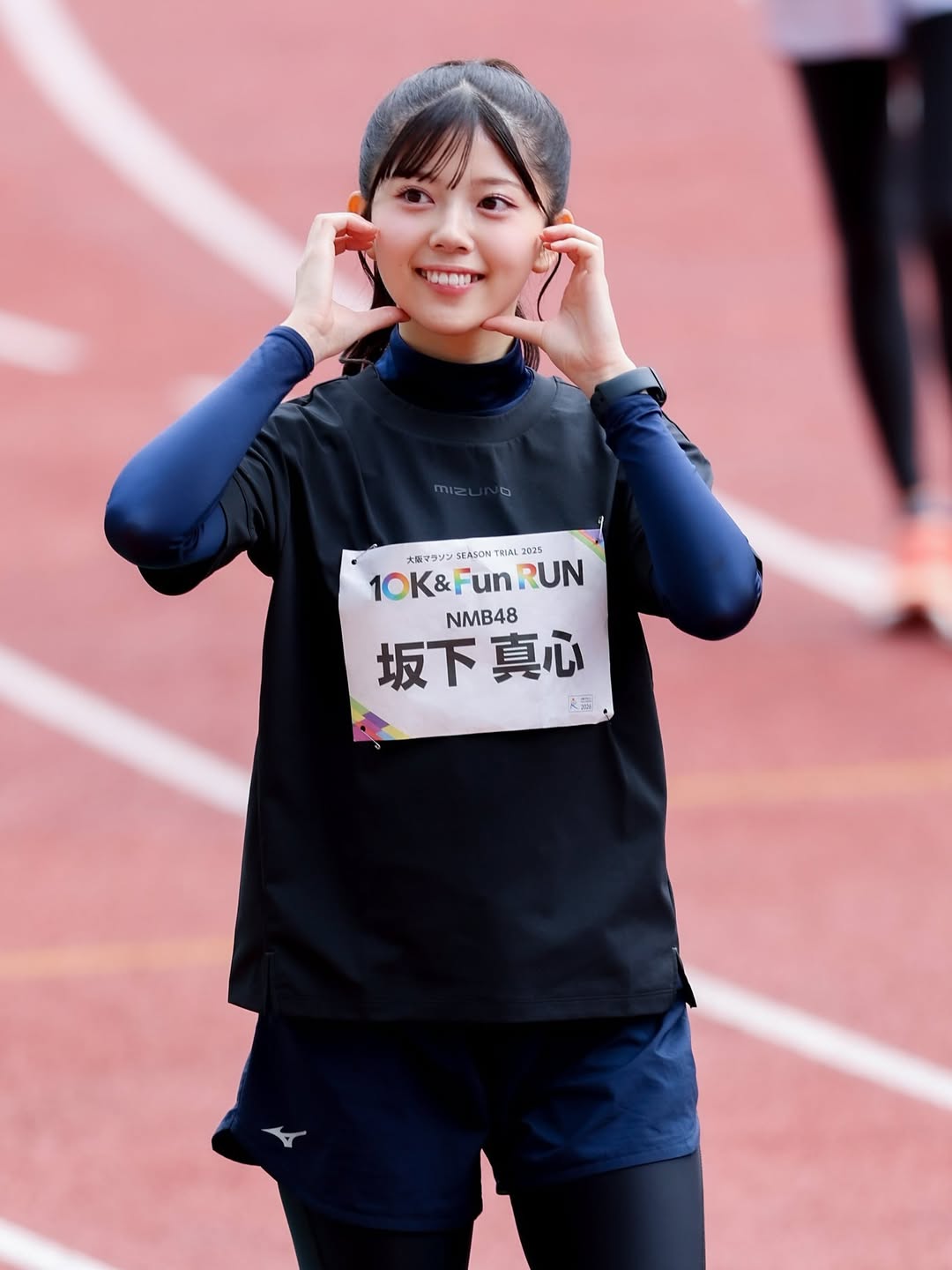 “スポーツ万能アイドル”坂下真心、ランで魅せたエネルギッシュな素顔