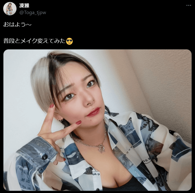 東京女子プロレス　メイクで新しい自分に！凍雅の最新ルックに注目