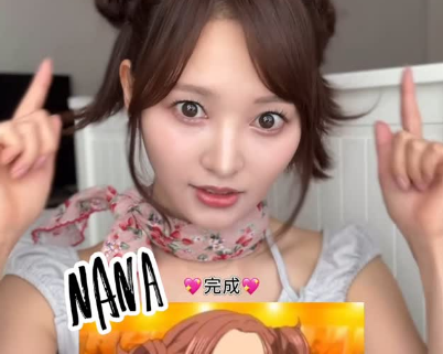 「可愛すぎて妖精さんかと」元アイドルの美女、名作マンガ・NANAのヘアアレンジムービーを披露！ファンガチ惚れ状態
