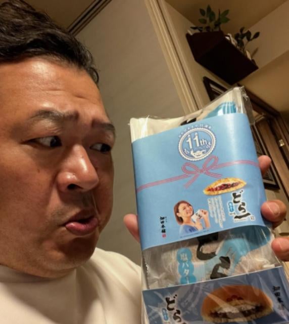 豊ノ島「塩バター×あんこ最高」妻がもらった絶品どら焼きに感激！