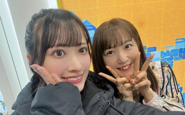 「昔からかっこいい背中を見て…」SWEET STEADY 庄司なぎさが元SKEの先輩アイドルと2ショットを撮影！