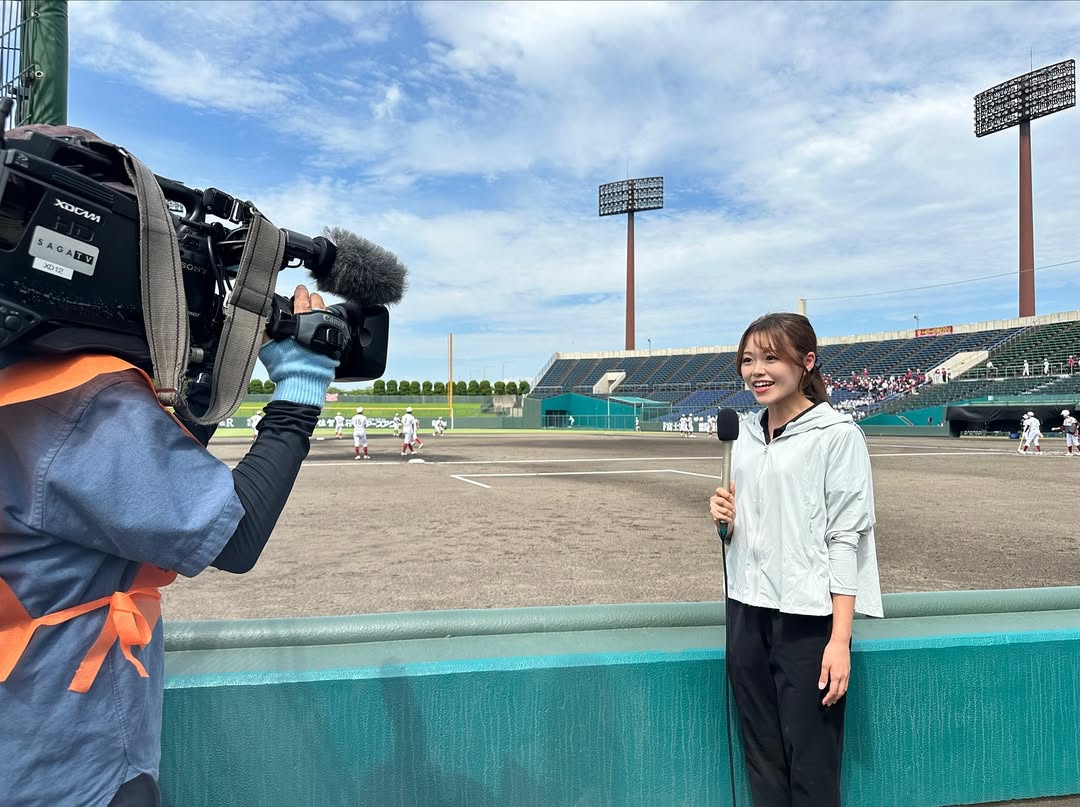 新人アナウンサー・吉冨綾花がこの夏を振り返る「大切な経験となったのが、高校野球の取材です」