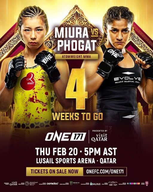 「ゾンビがカタールで暴れます」女子総合格闘家・三浦彩佳、試合に向けて仕上がり上々！