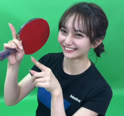 「かわいいいい」卓球美女、”とくべチュして”な激カワムービーを披露！乙女の仕草にファン・胸キュン状態「可愛いアップいただきます」