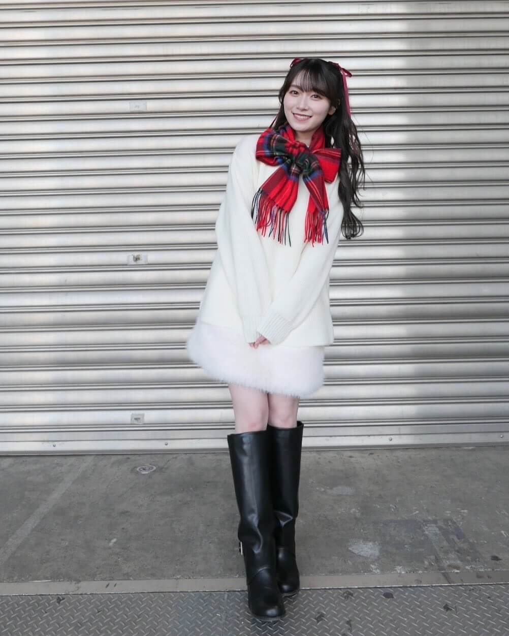 櫻坂46・守屋麗奈、ホリデー感たっぷりの写真を公開！