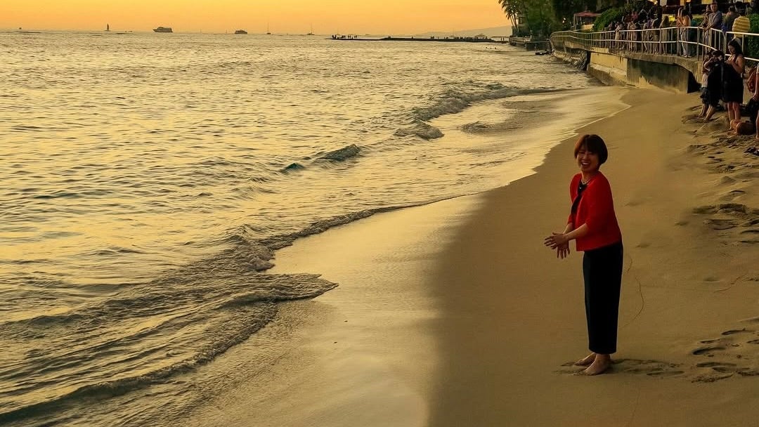 「映画のワンシーンかと思いました」藤井瑞希、弾ける笑顔ショットを披露！