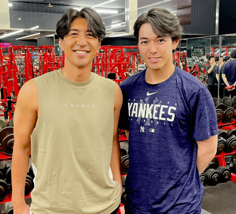 「就活の合間に...」清原正吾の近況、元アナウンサーが2ショットを公開「採用面接バージョンの身体に」