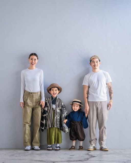 「可愛すぎてたまらん！」井岡一翔、オシャレ＆可愛すぎる七五三ファミリーショット公開！