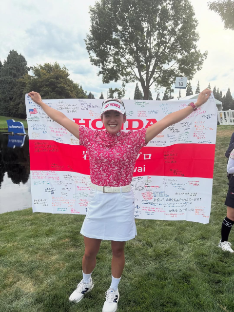 「イーグル、バーディ、イーグル!?」女子ゴルフ・岩井千怜、自身も驚く