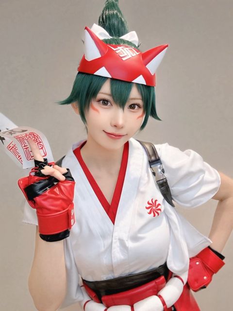 えなこ、「キリコ」コスプレを披露！再現度抜群の姿にファン大歓喜