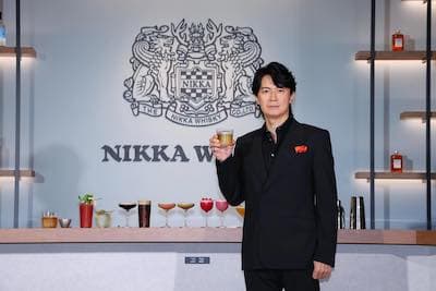 福山雅治、『THE NIKKA WHISKY TOKYO』オープニングセレモニーでの様子を公開