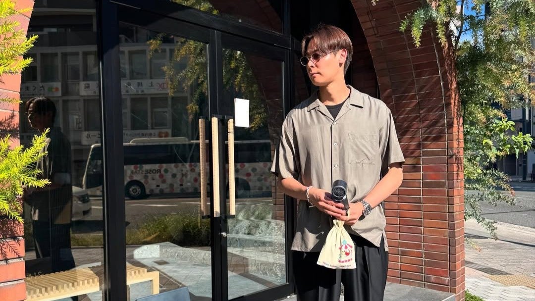 「私服もイケメンすぎ」永露元稀、広島で見せた休日スタイルが話題