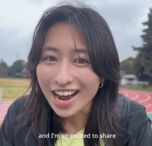 「なんて素晴らしい」美女アスリート、大喜びの報告！トークシーンムービーもファンから絶賛続々「かっこよすぎるー！おめでとう」