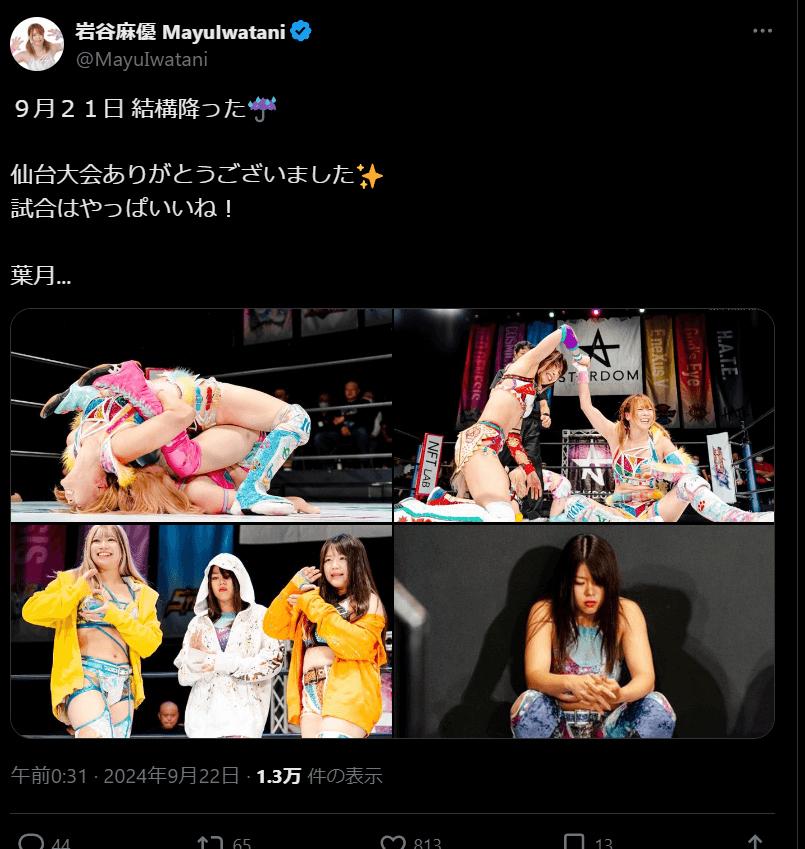 STARDOM 葉月の状態にファンが注目、新潟での観戦に期待が集まる