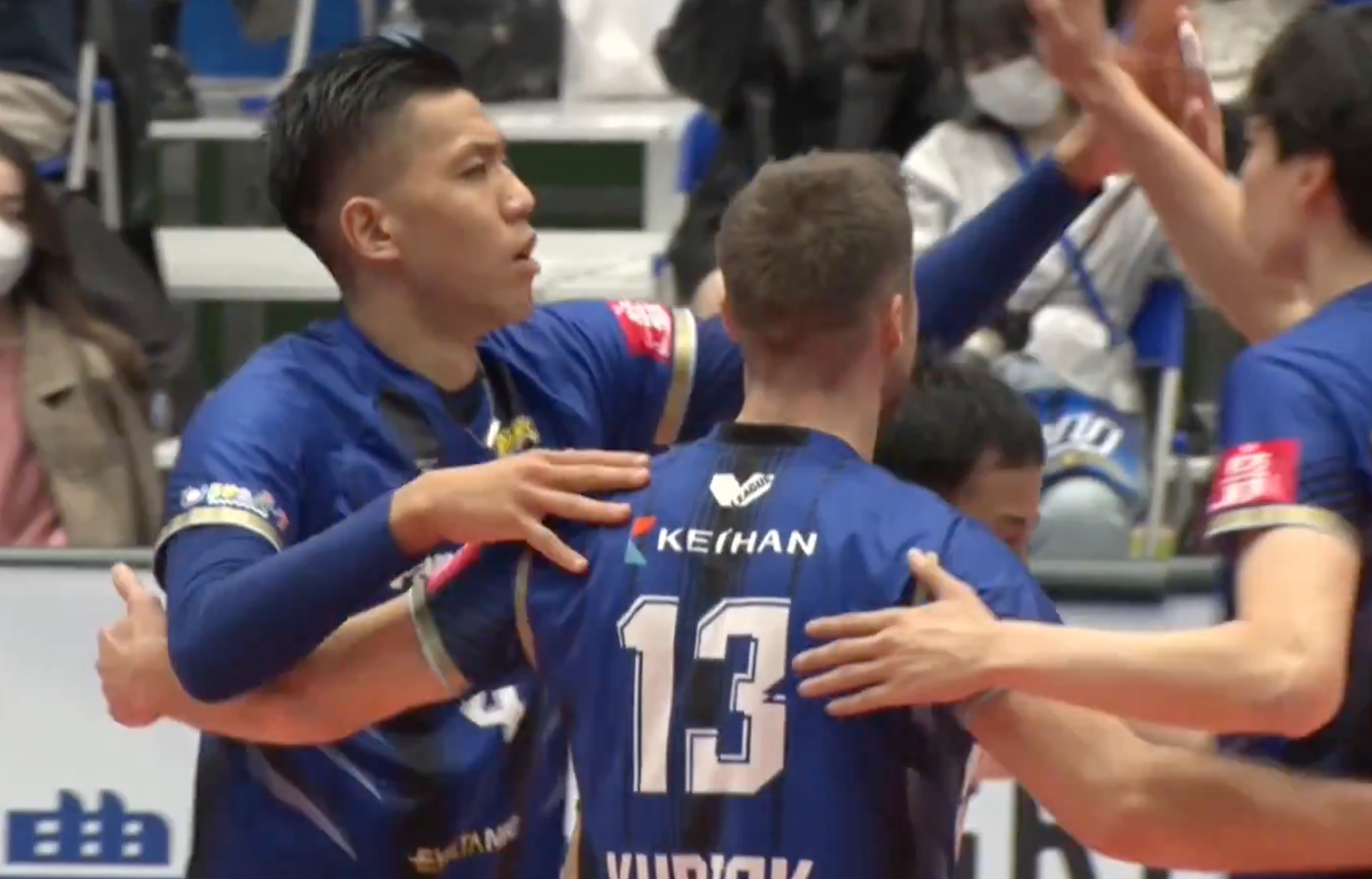 Ｖリーグ男子　パナソニックパンサーズ vs. VC長野トライデンツ 2021/10/23【ハイライト】