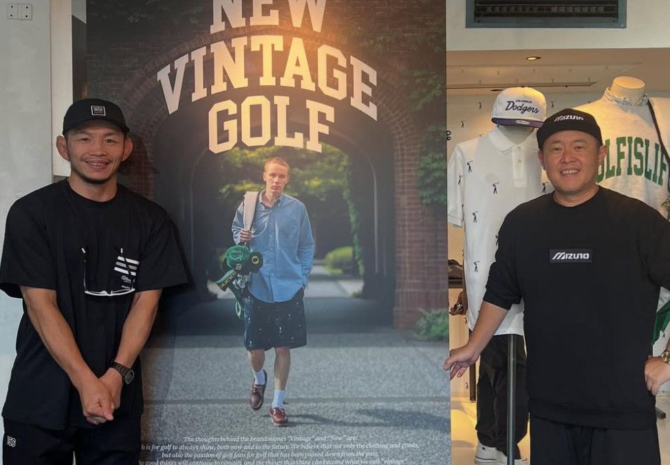 元格闘家宇野薫、新ブランド展示会「NEW VINTAGE GOLF」参加報告と古着ツアー期待感