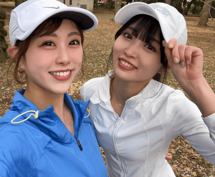 「かわいすぎです、癒されます」ランニング美女子、代々木公園で撮ったダブルヴィーナスショットにファン夢中「目が好き、笑顔が好き」