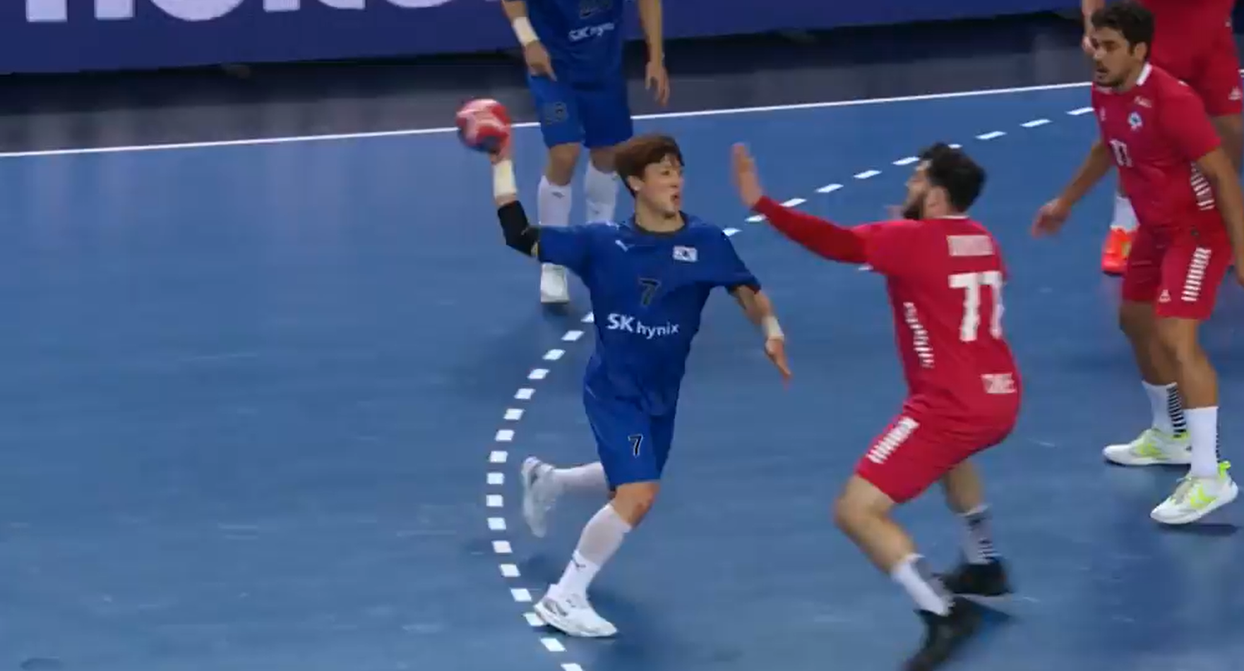 【ハンドボール】第28回男子世界選手権1/22プレジデントカップ 韓国 vs. チリ