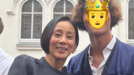 中村江里子、息子の仏英バイリンガル卒業式に感涙「泣かないでって言われたけど…」