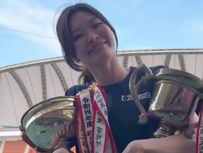 「カッコイイなぁ」金髪の美女陸上選手、遂に日本選手権出場へ！過去ラン＆トレーニングムービーを公開し軌跡を振り返る