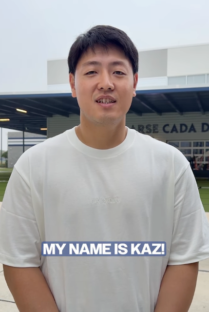 ブルージェイズ・岡本和真がキャンプ地到着　あいさつ動画公開「カズです」